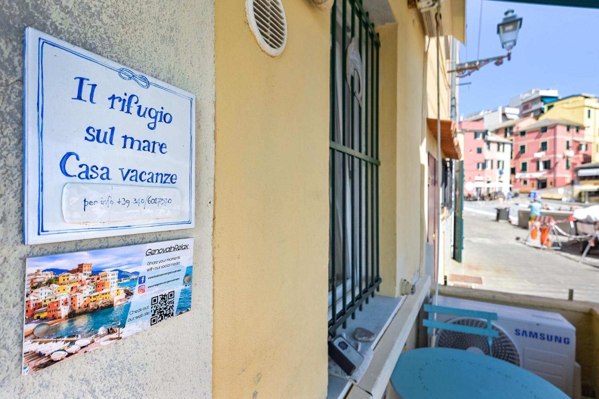 Ferienwohnung Il Rifugio Sul Mare - Genovainrelax Exterior foto